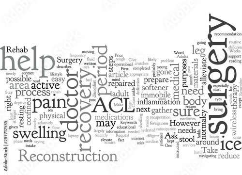ACL Rehab For Active Adults The First Weeks