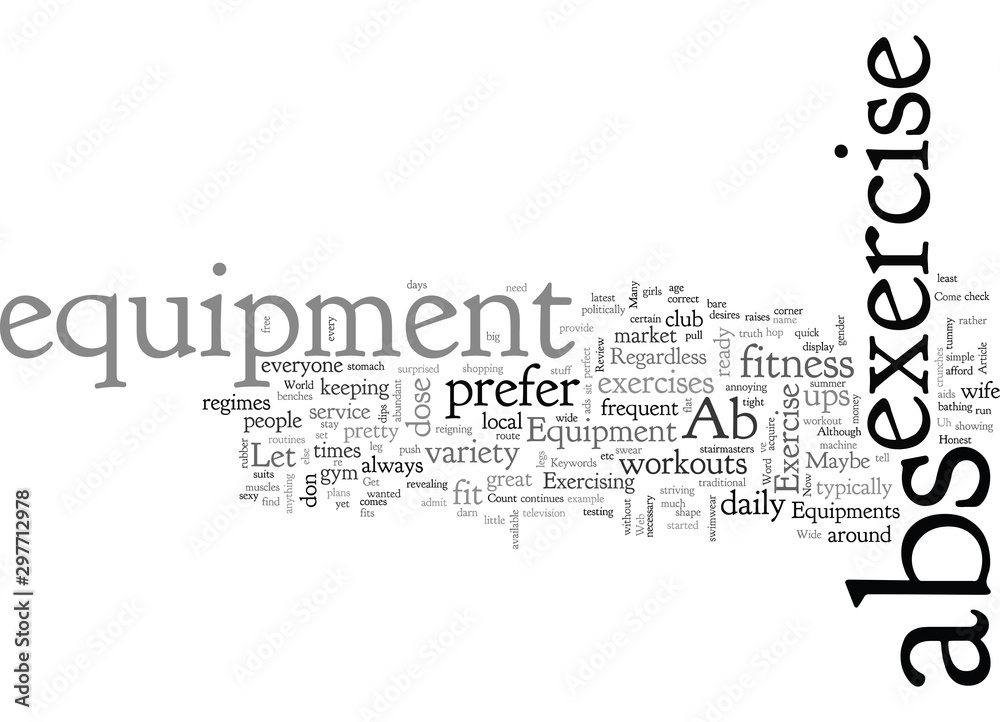 Obraz premium Ab Exercise Equipment An Honest Review
