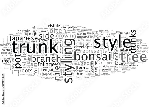 About basic bonsai styles