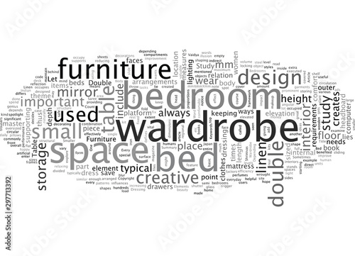 A Study of Furniture Elements For Smaller Bedrooms