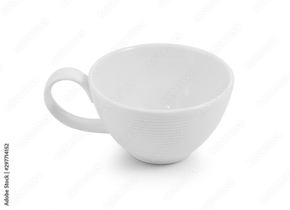 white ceramic cup on white background white ceramic cup on white background