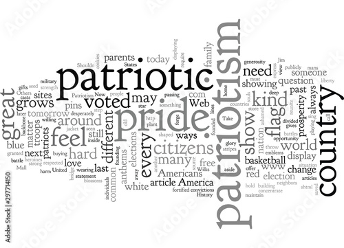 A New Kind Of Patriotism