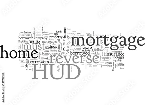 A Hud Reverse Mortage For Retirement