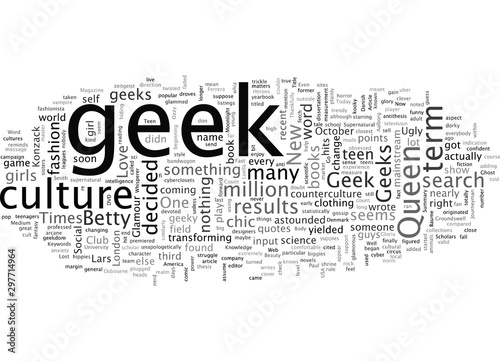 A Geek Groundswell