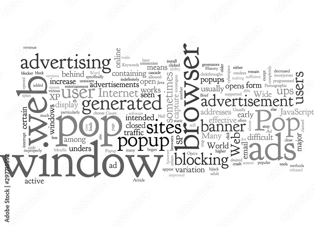 A Brief History Of The Popup Ad A Brief History Of The Popup Ad