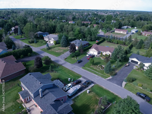 Arial view of a home or neighbourhood