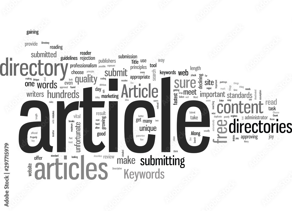 Important Things to Know When You Submit Your Articles to an Article Directory