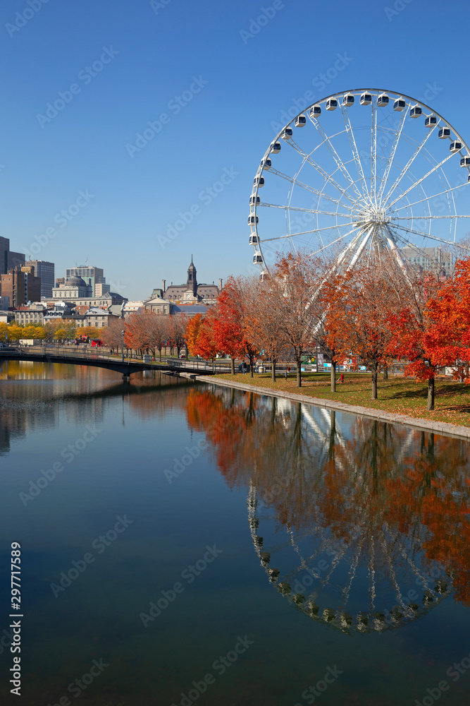 Colorful Montreal at fall