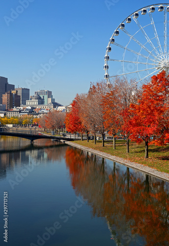 Colorful Montreal at fall