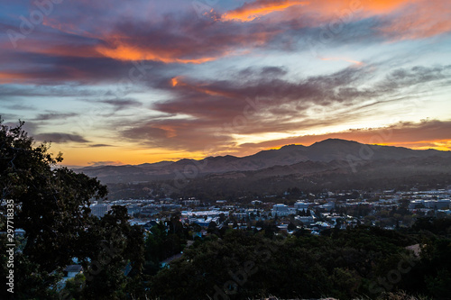 Dawn over the East Bay and Mount Diablo © Chris
