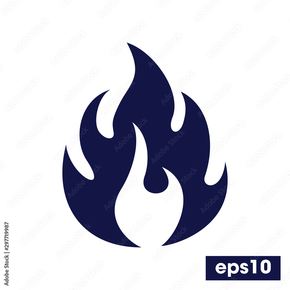 Fire flame icon, Simple Flame sign, Fire symbol Vector illustration for graphic design, Web, UI, mobile app Fire flame icon, Simple Flame sign, Fire symbol Vector illustration for graphic design, Web, UI, mobile app