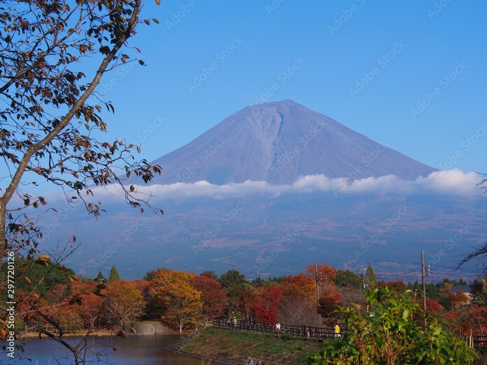 田貫湖からの富士山〜秋〜