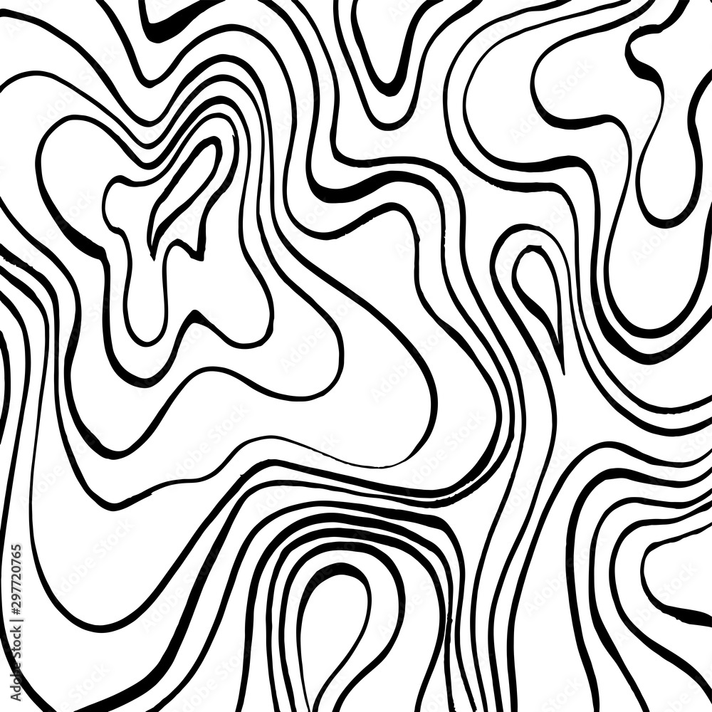 Brush texture pattern. Grunge vector.