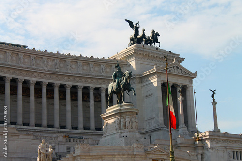Billede på lærred Vittoriano monument in Rome
