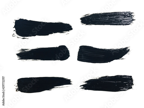 set of black strokes
