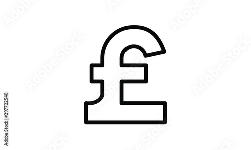 pound sterling icon 