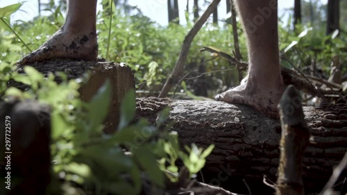 Primitive Man Hunting
