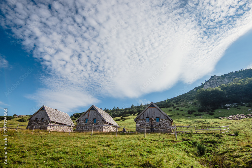 house in the mountains