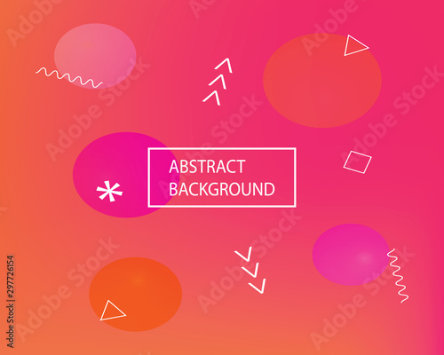 Smooth gradient mesh background.