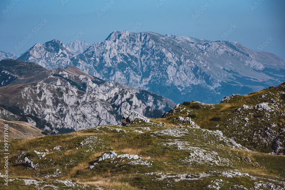 View in mountains