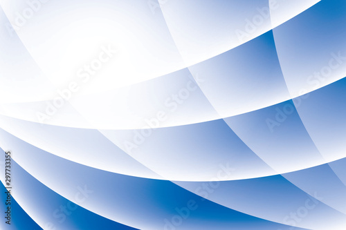 Abstract geometric blue and white color background. Vector, illustration.