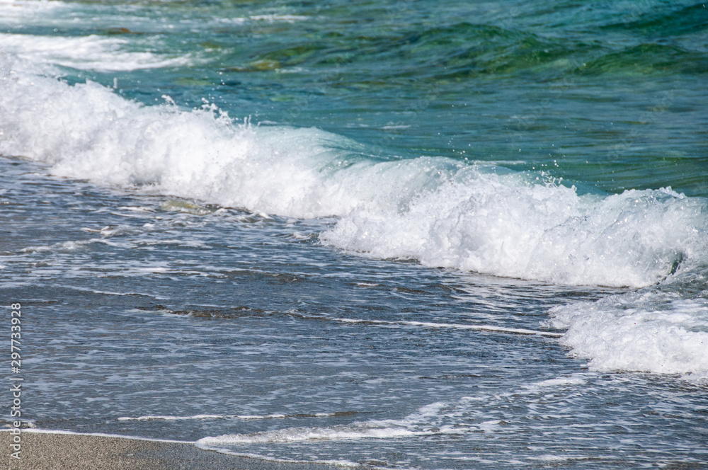 waves on the beach waves on the beach