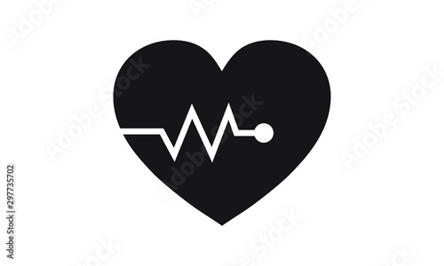 heart symbol vector illustration