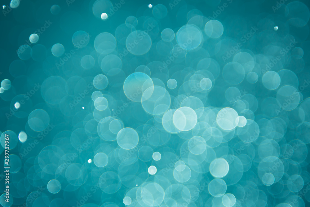 Abstract blue background with bokeh, bokeh background, Sparkle bokeh, Blue