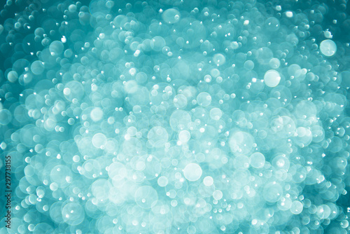 Abstract blue background with bokeh, bokeh background, Sparkle bokeh, Blue