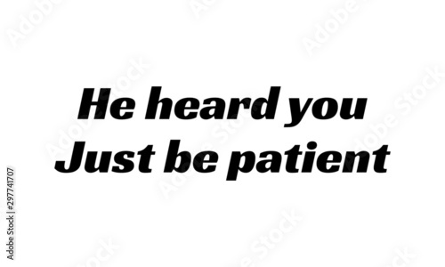 Christian faith, typography for print or use as poster, card, flyer or T shirt