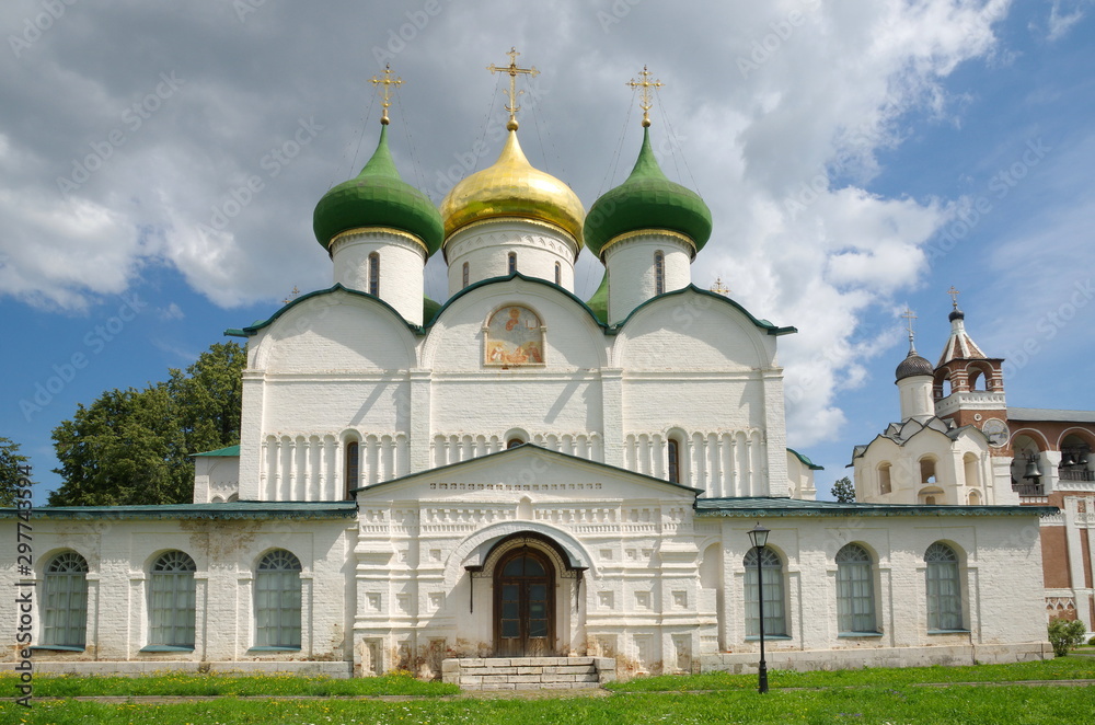 Transfiguration Cathedral in the Spaso-Evfimiev monastery. The city of Suzdal. The Golden ring of Russia