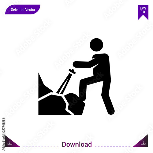excalibur  icon vector . Best modern, simple, isolated, fairy-tales , logo, flat icon for website design or mobile applications, UI / UX design vector format