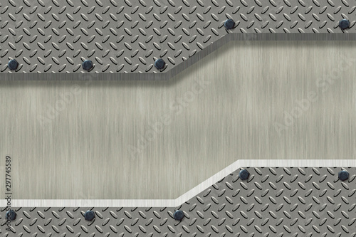 Abstract Metal textured Ind...