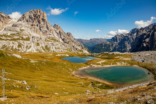 Dolomites mountain range of the Alps