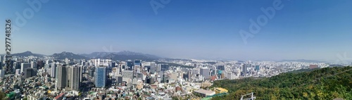 Panoram from the city of Seoul © Simon