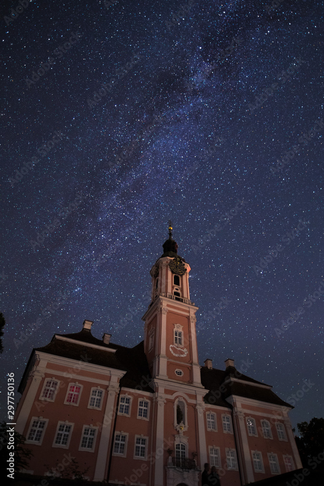 Birnau unter Sternenhimmel