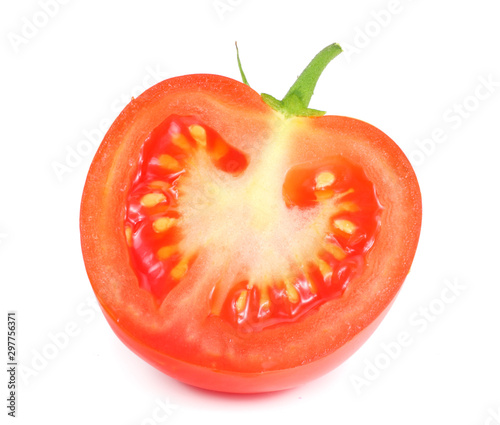 Wallpaper Mural tomato isolated on white background Torontodigital.ca