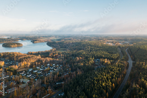hiidenvesi lake in Finland, Nummela