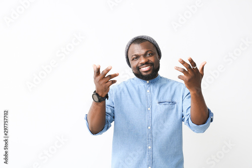 Portrait of happy African-A...