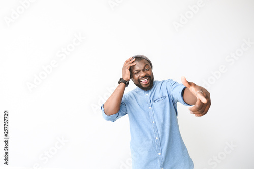Portrait of happy African-A...