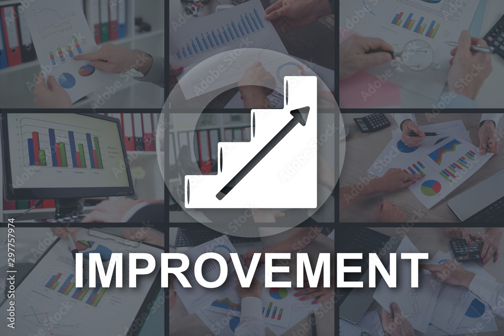 Obraz premium Concept of improvement