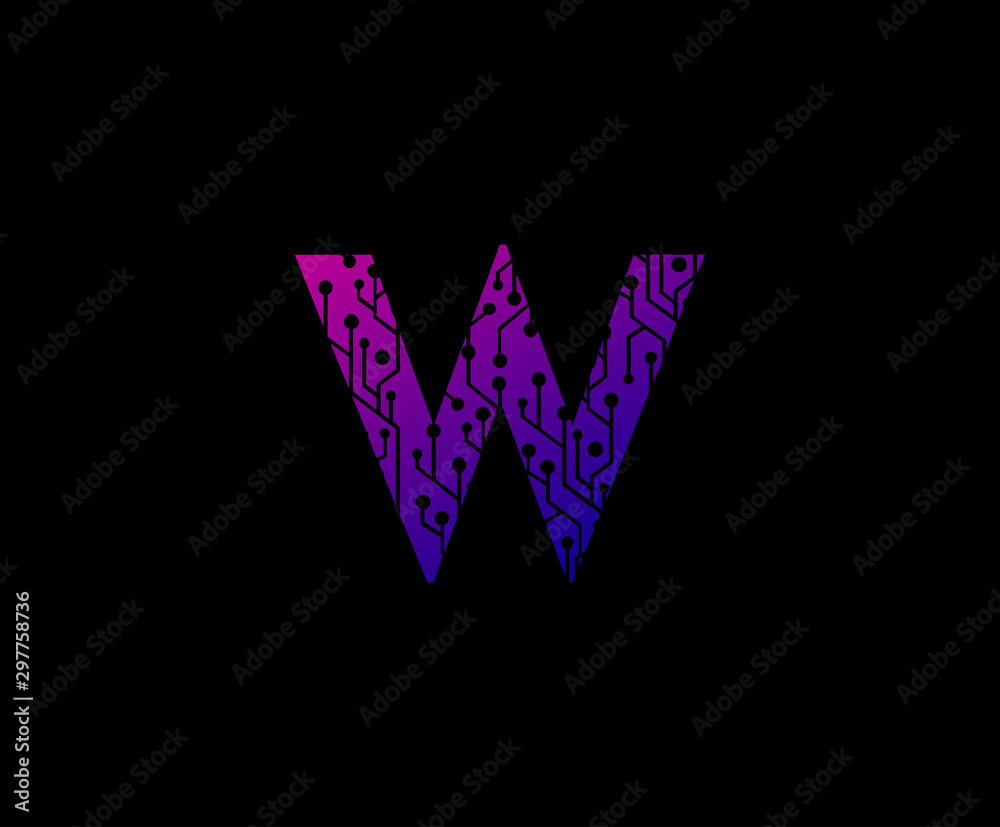 Letter W Network Digital Logo Icon , Technology and digital abstract dot connection vector logo. (sign, symbol, icon, design element). Technology design. Letter W Network Digital Logo Icon , Technology and digital abstract dot connection vector logo. (sign, symbol, icon, design element). Technology design.