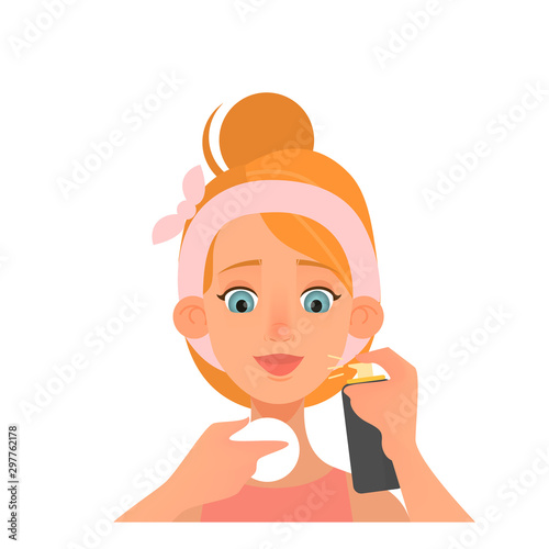 Skin toner for a clean healthy skin