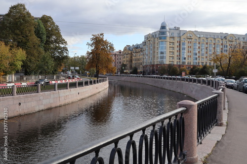 Karpovka river, Saint-Petersburg photo