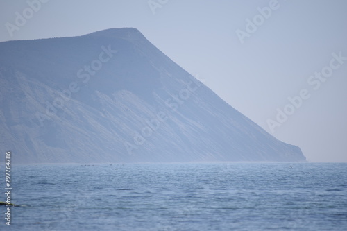 mountain in the sea
