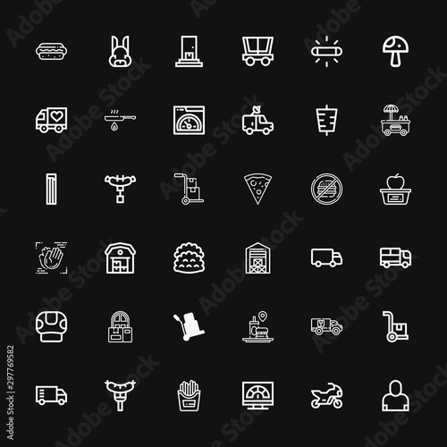 Editable 36 fast icons for web and mobile