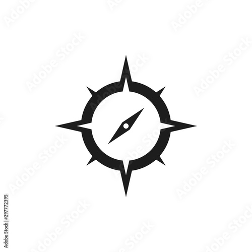 Compass Logo Template vector icon illustration design 