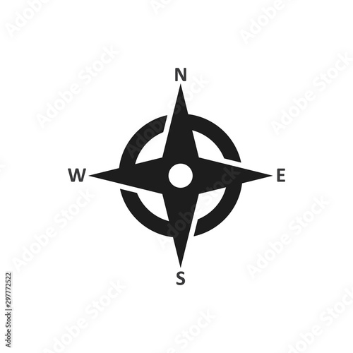 Compass Logo Template vector icon illustration design 