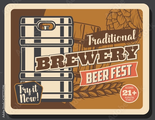 Traditional brewery, craft beer fest