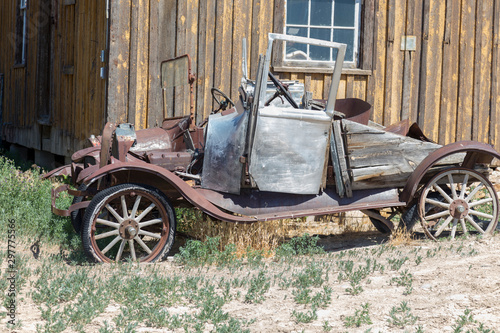 old rusted jalopy